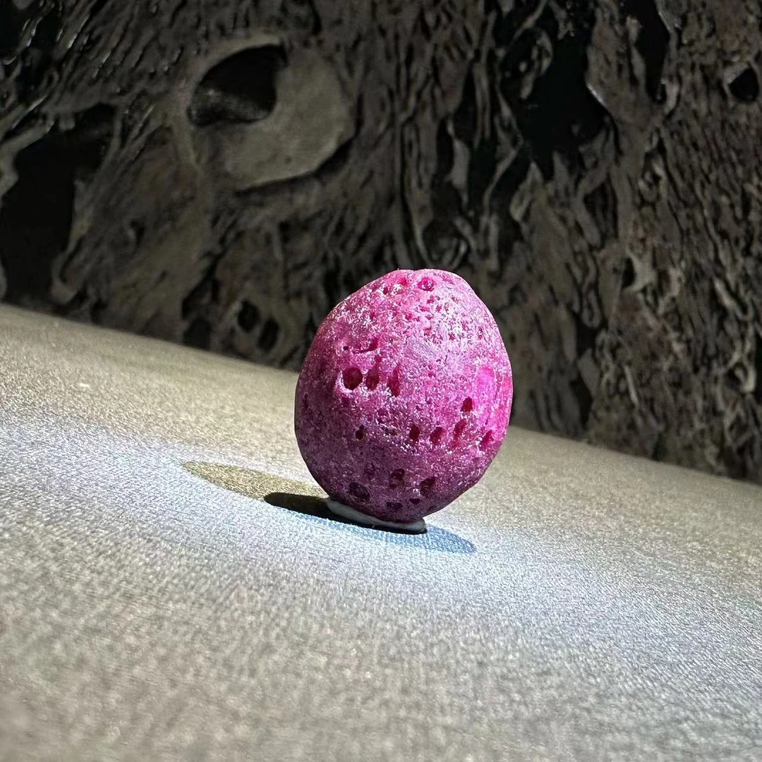 非金属玻璃吊坠 D22 异变雷公墨圆球