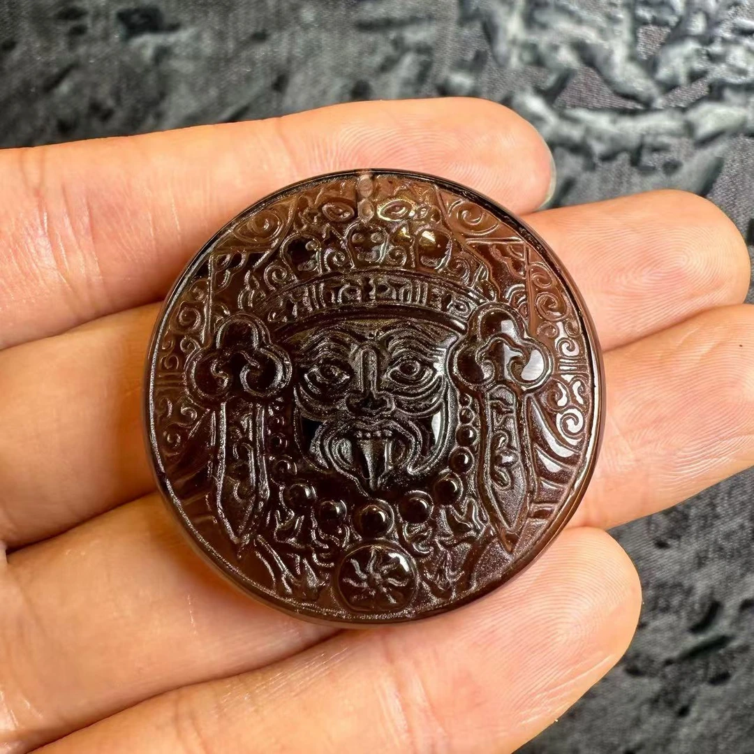 YS162 天狼雕刻扎基拉姆吊坠