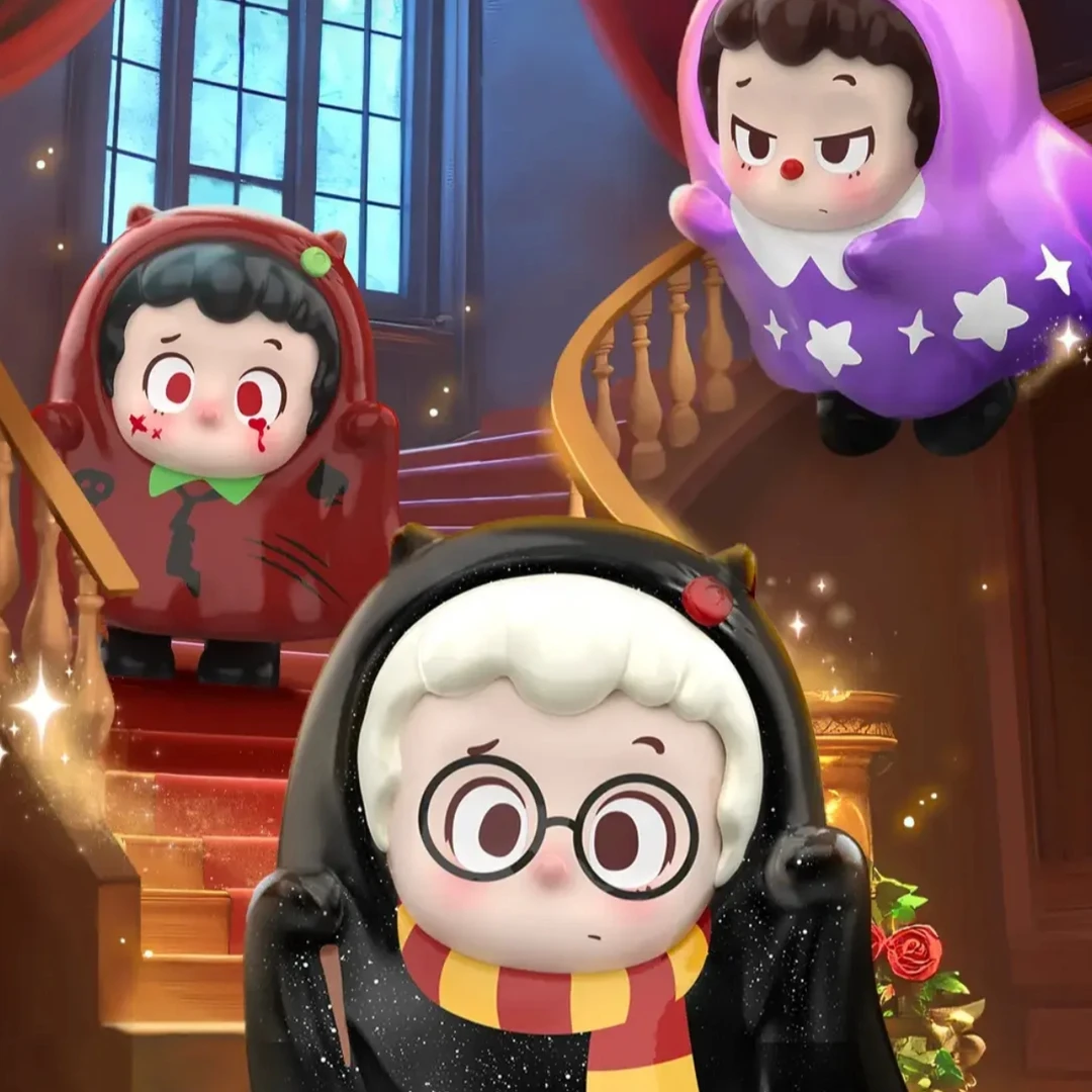 【拆盒】piny初代萌粒小幽灵一起”鬼"混系列盲盒潮玩公仔