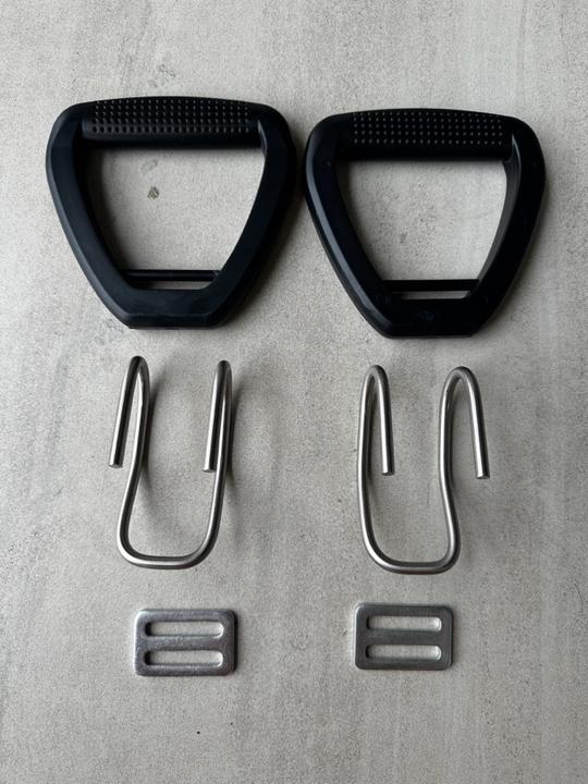 腰部牵引带配件吊环钢勾锁扣六件套（实物拍摄、不单买）