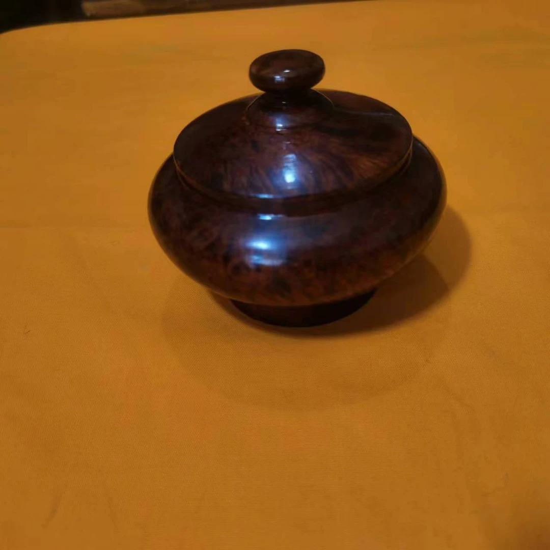 噶举派和尚专用树留酥油茶碗