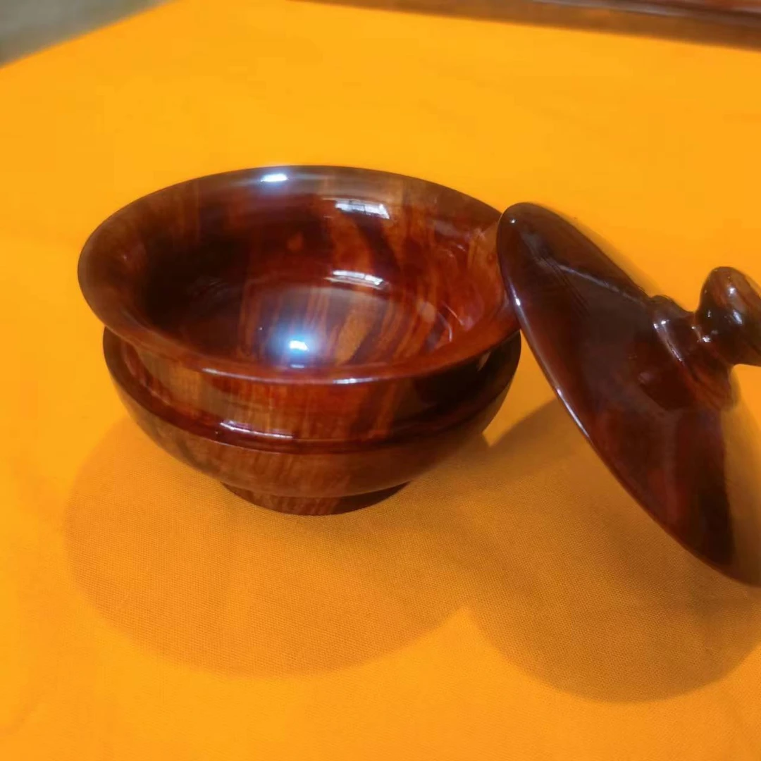 格鲁派和尚专用树留酥油茶碗