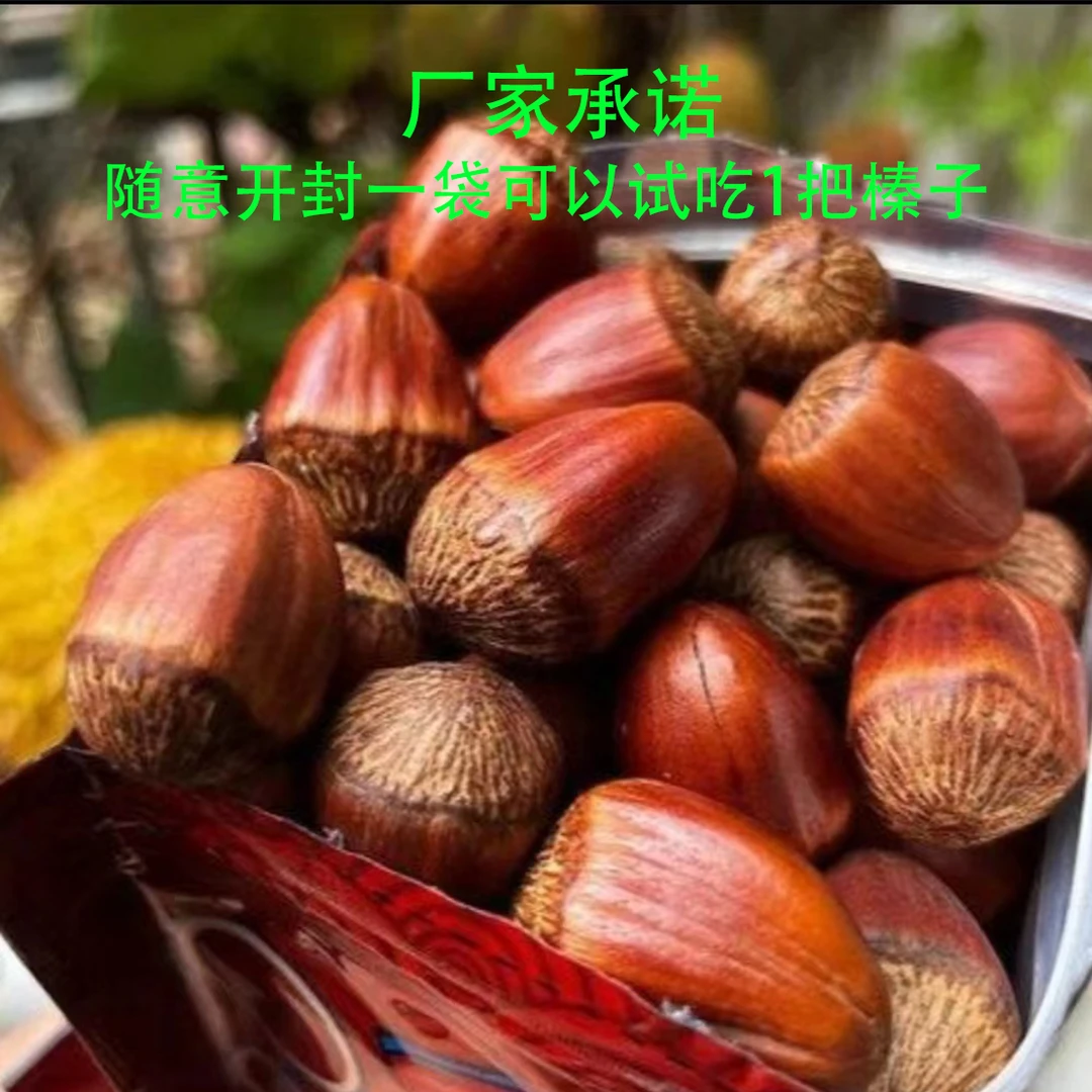 清水南山笨炒榛子（闭口榛子）果仁率95%