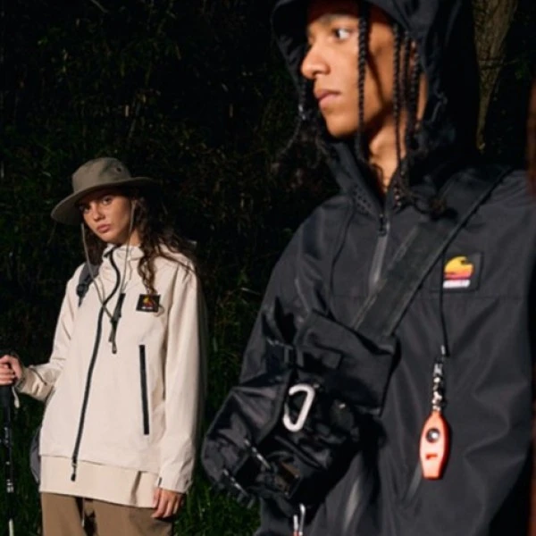 【张晚意同款】ICONSLAB落日标机能三防冲锋衣连帽男女户外夹克冬