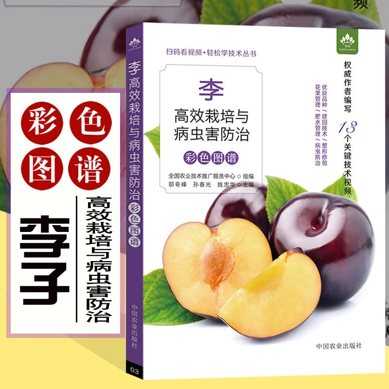 李高效栽培与病虫害防治彩色图谱 李子栽培技术 李子病虫害防治