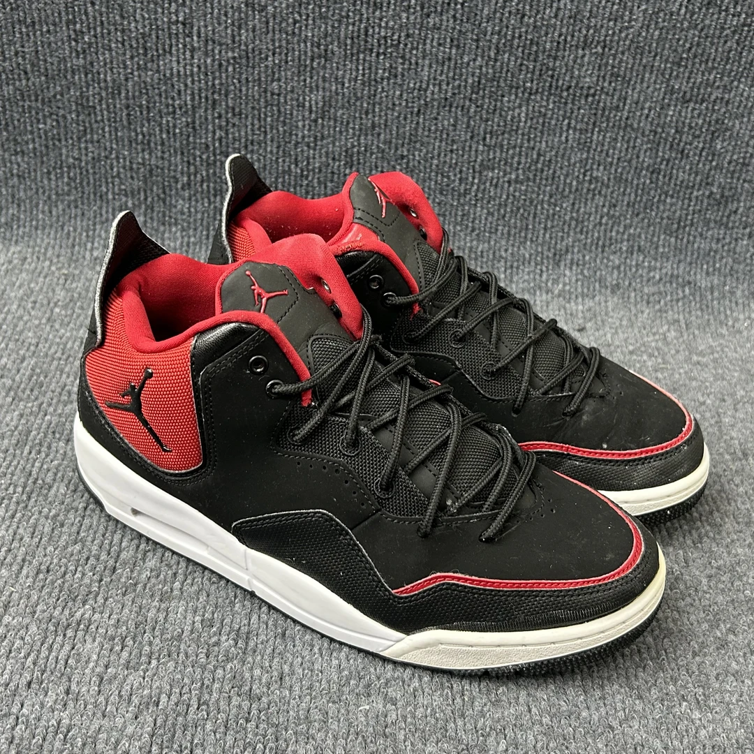 42码 AJ23 黑红 中帮 复古篮球鞋 公价999 鞋帮修补