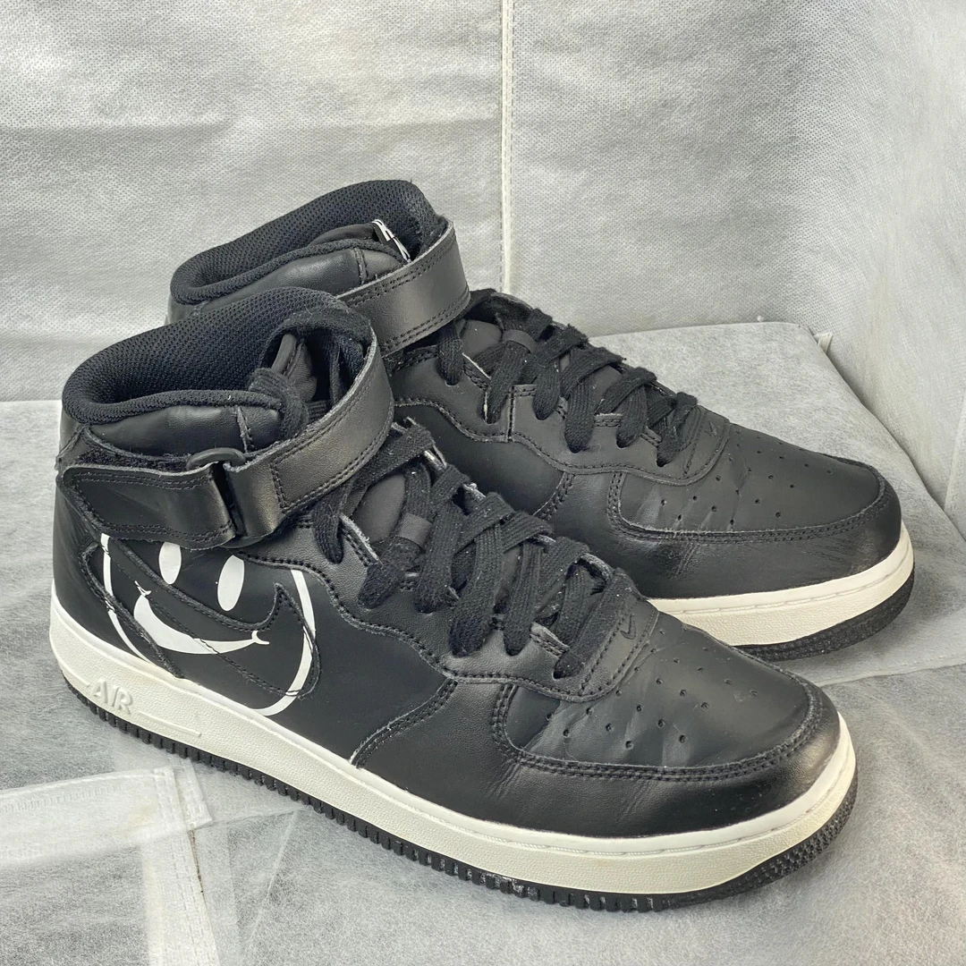 42.5码 空军一号 笑脸 高帮板鞋  公价1699