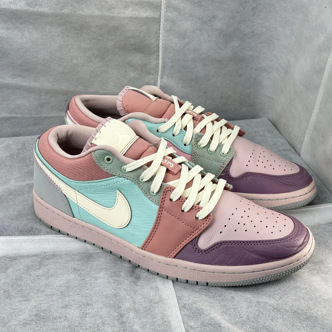 44码 AJ1 马卡龙 低帮 复古篮球鞋 公价759