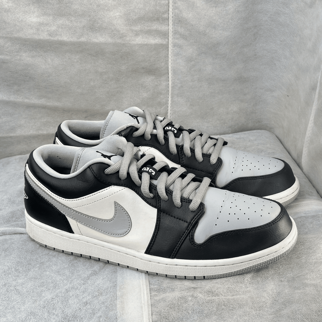 45码 AJ1 影子 经典Logo 低帮 复古篮球鞋 公价1669