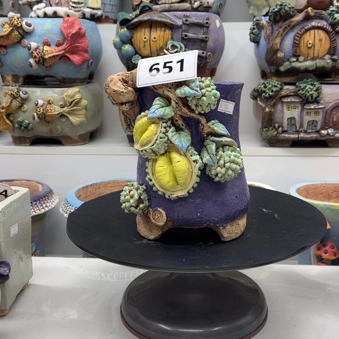 红陶20CM以下花盆651