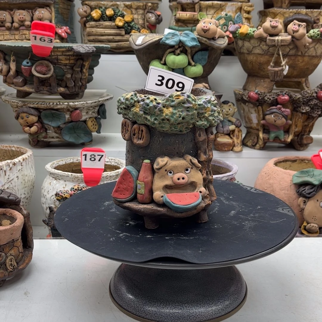 红陶20CM以下花盆309