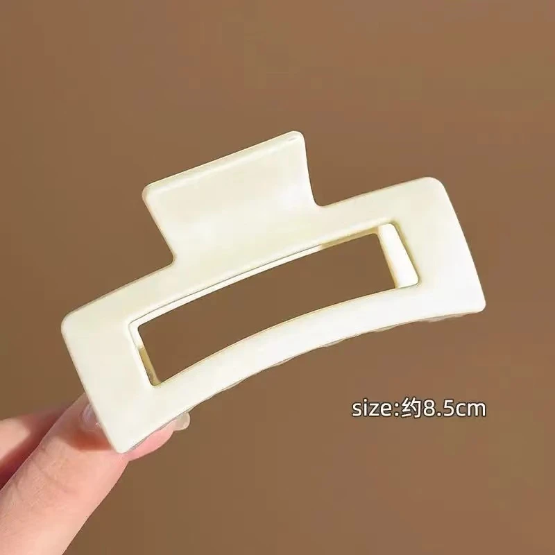 发夹后脑勺抓夹鲨鱼夹高级感