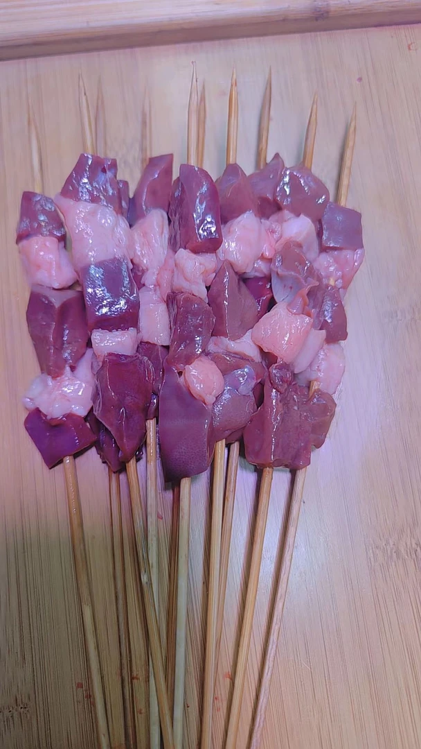 羊肝串