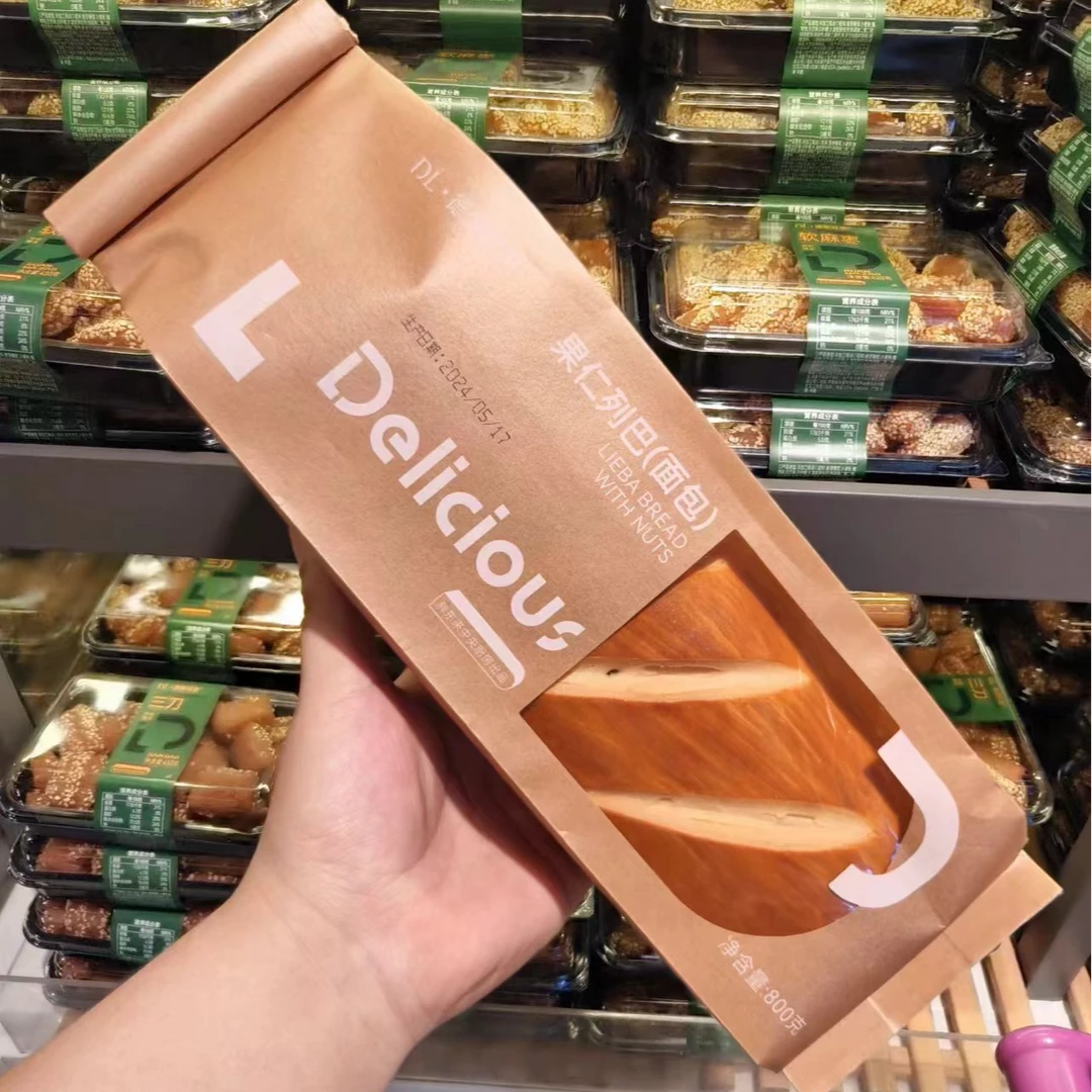 许昌超市果仁列巴面包德丽可思自营传统糕点老式手工点心许昌代购