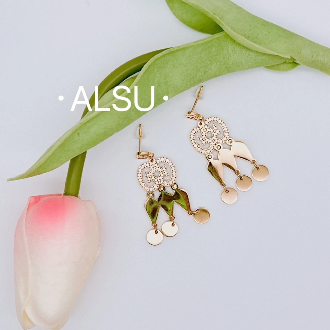 合金耳饰 ALSU原创哈萨克元素耳环