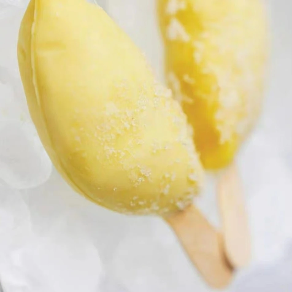 【泰国榴莲果肉冰淇淋】6盒 泰国原装进口树熟榴莲纯榴莲果肉冰淇淋