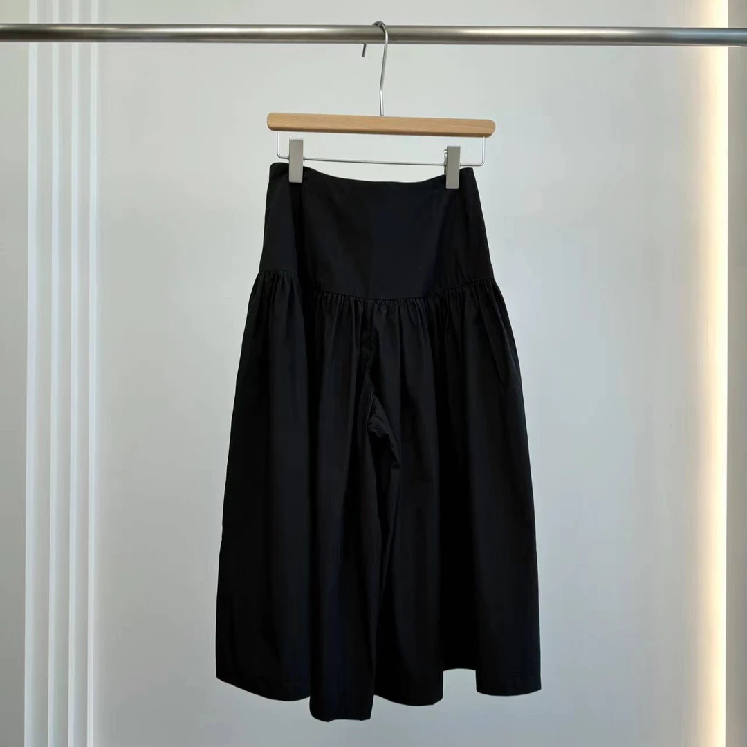 NINILIKES 【后花园】设计师款个性显瘦花苞裙裤