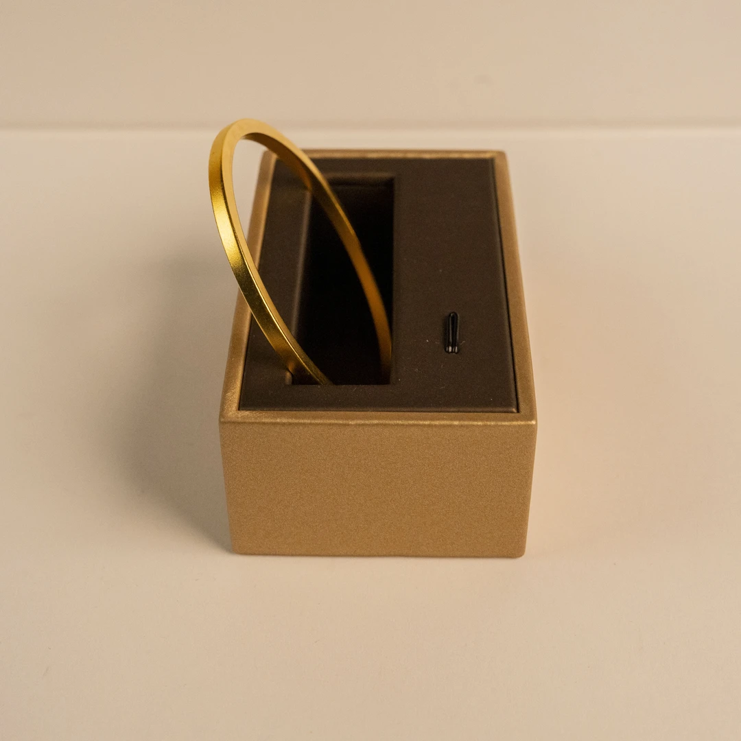 足银手镯 银筷子手镯气质时尚窄版素圈经典磨砂素款简约百搭传承