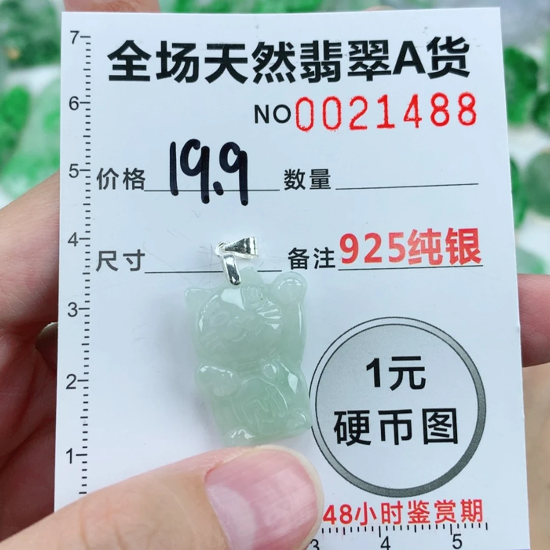 【闪购商品】翡翠颈饰银S925镶嵌