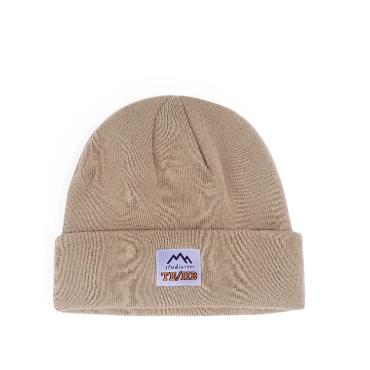 秋冬小山标毛线帽冷帽秋冬针织包头帽冬季日系保暖百搭日常