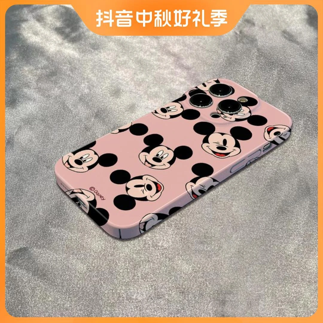 苹果新款米奇老鼠iPhone13/15/14promax菲林11小众高级颜值手机壳