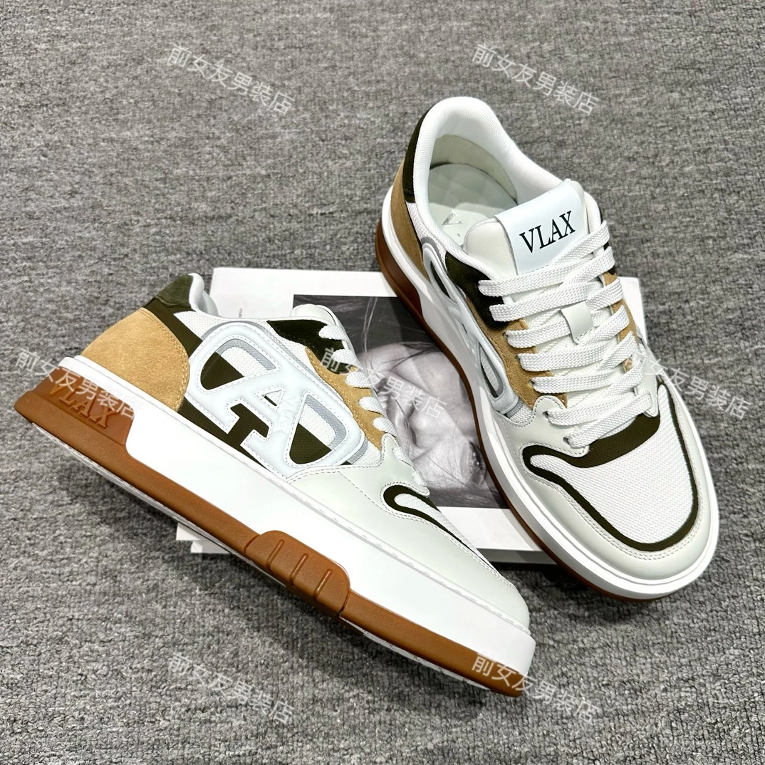 【V-LAX高端 鞋子】新款休闲鞋真皮鞋安脚舒服软底软面舒适男士潮流