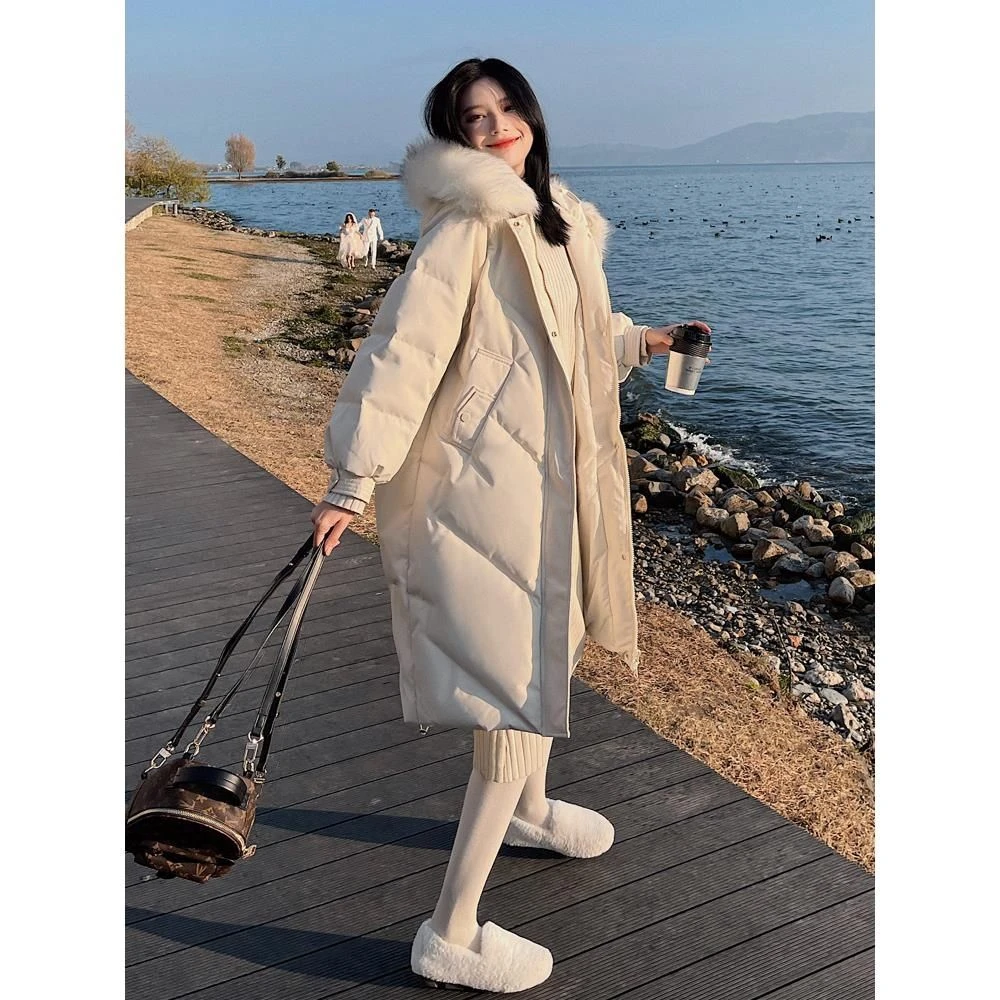 波司豋羽绒服女2023新款洋气最新款爆款棉衣女潮冬季外套韩版加厚