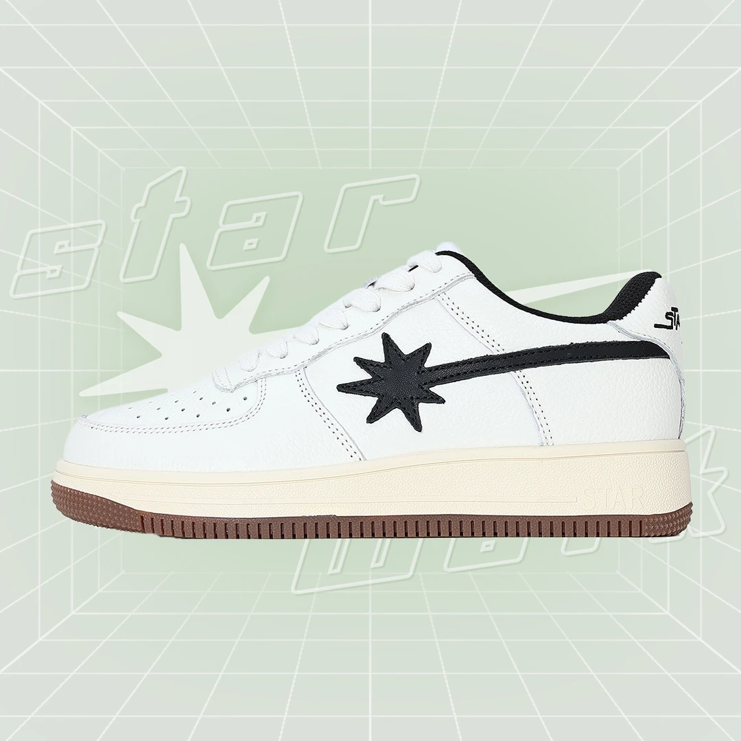 Star Walk answer米白色复古同款小众百搭板鞋四季款运动鞋透气