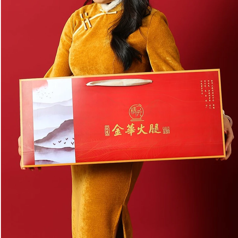 金华火腿6斤整腿手工腌制国风礼盒辣味年货春节送礼团购礼品美味