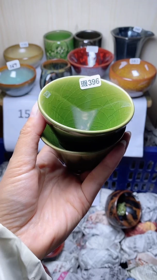 【闪购商品】瓷茶盏瑕疵-396