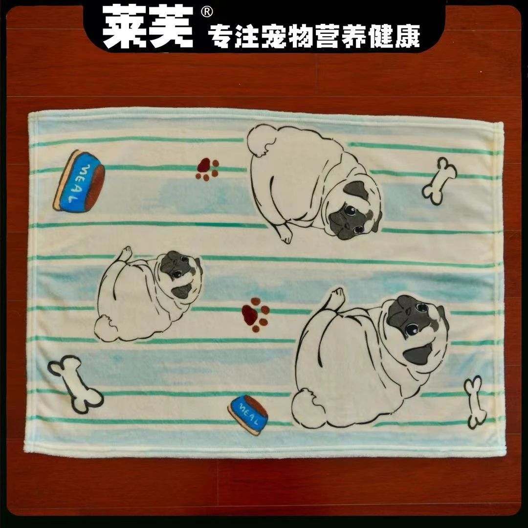 【超萌好物】50*70 宠物毛毯   可当毛巾可当小被子