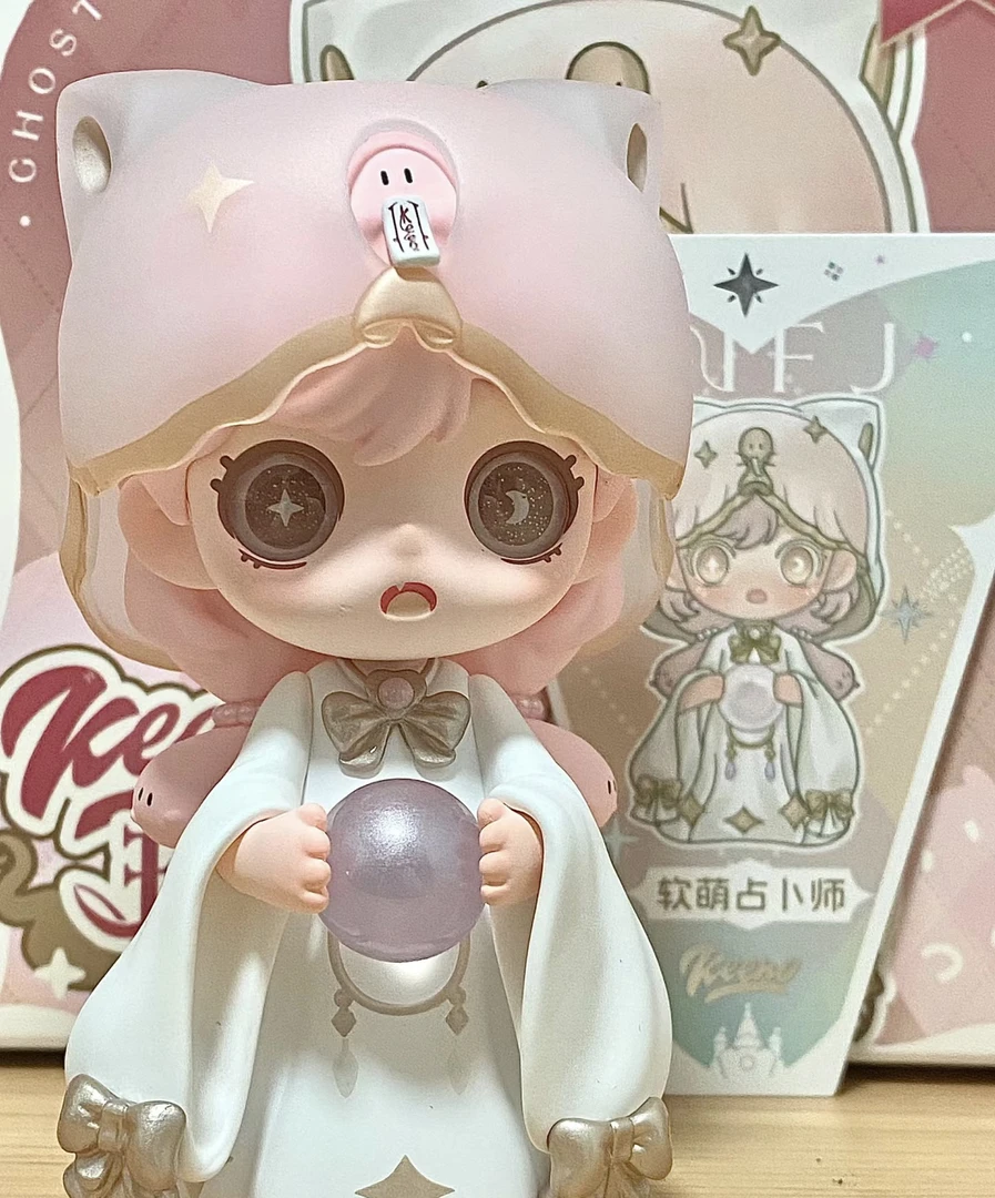 正版幽灵keeno环游记MBTI盲盒可爱女孩摆件玩具公仔手办生日礼物