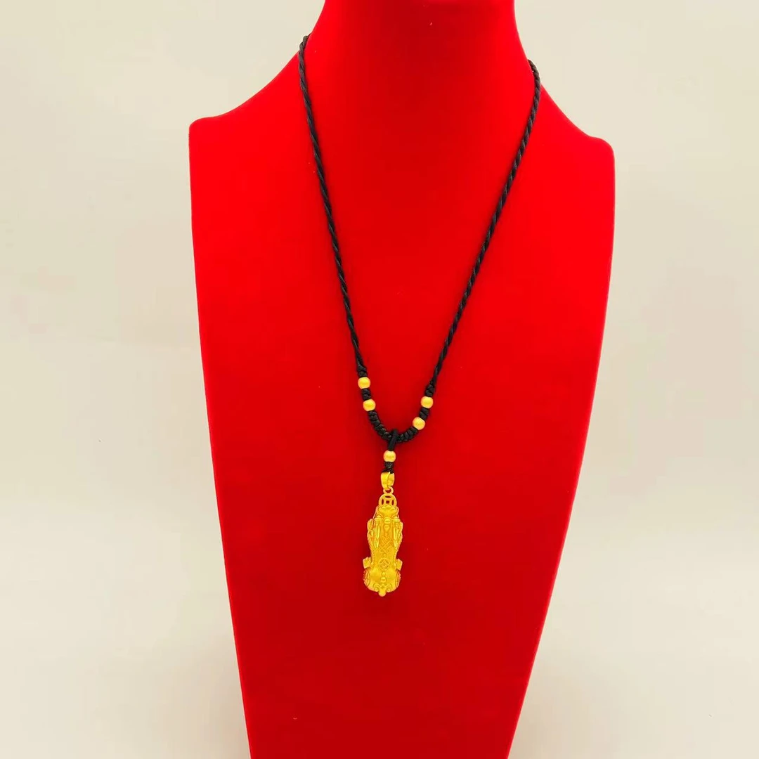 铜合金吊坠 精工如意貔貅吊坠