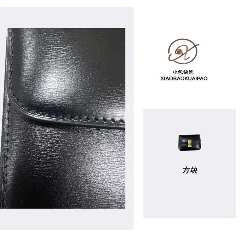 【小包快跑定制】DF包方块包 顶版单肩斜挎牛皮女包休闲时尚百搭