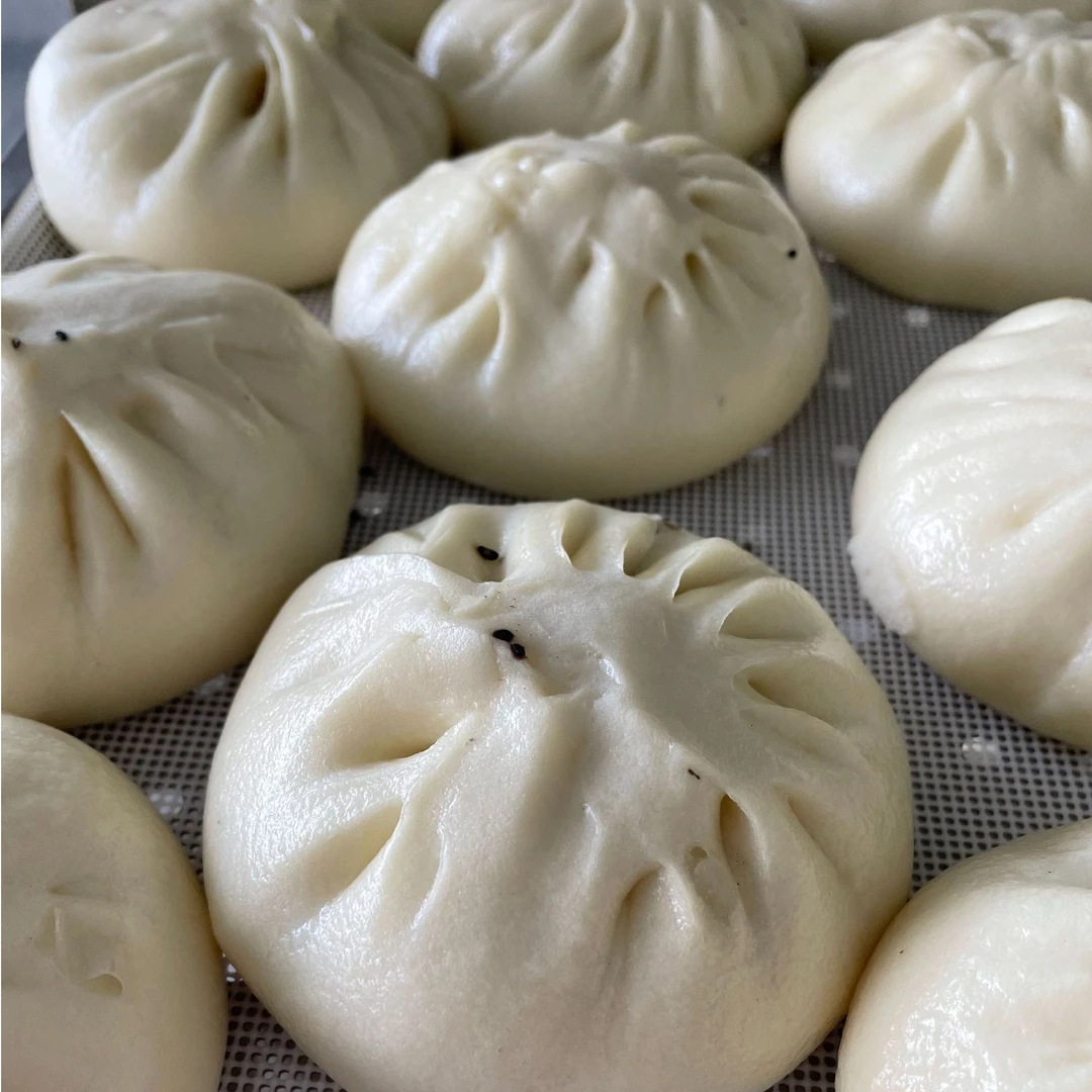 115g鲜肉包子居之味纯手工发面大肉包猪肉包广式早茶