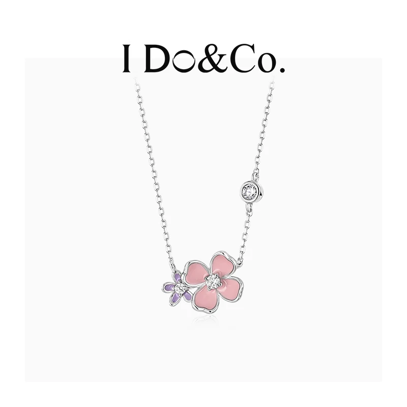 I Do&Co. 坠链均925银 馥郁丁香项链女轻奢锁骨链生日礼物送女友