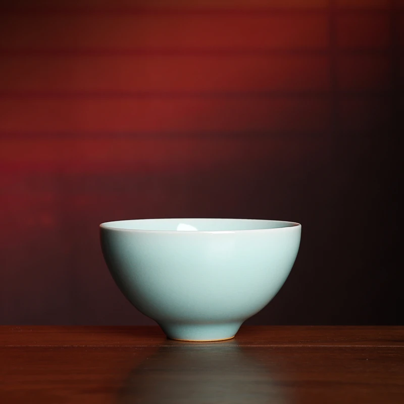 钱宇伟手工杯 龙泉青瓷茶具 茶杯