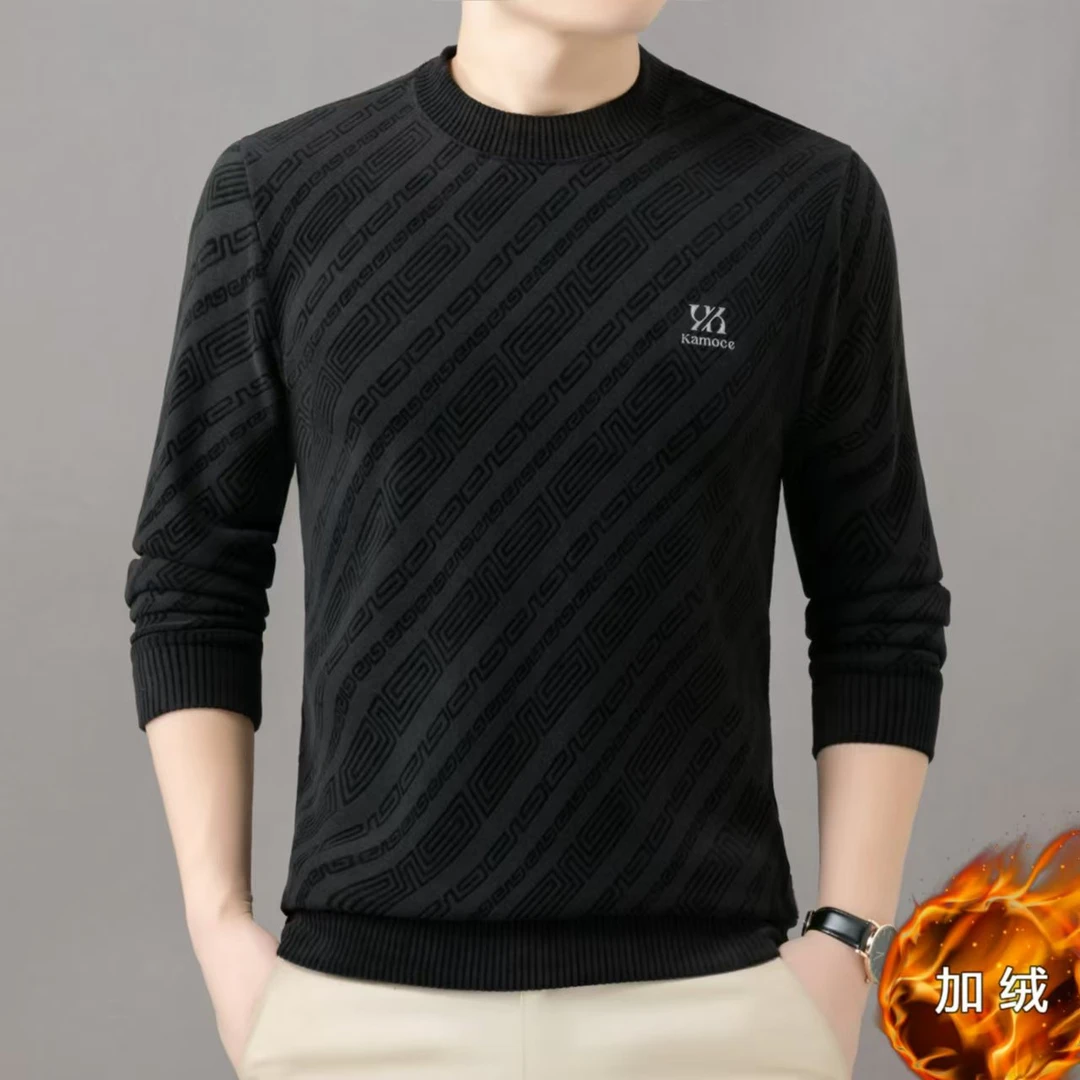 男款羊绒加绒保暖卫衣NZ-4520