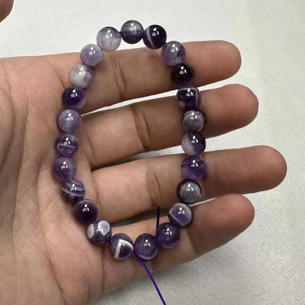 牛奶梦幻紫水晶7mm单圈