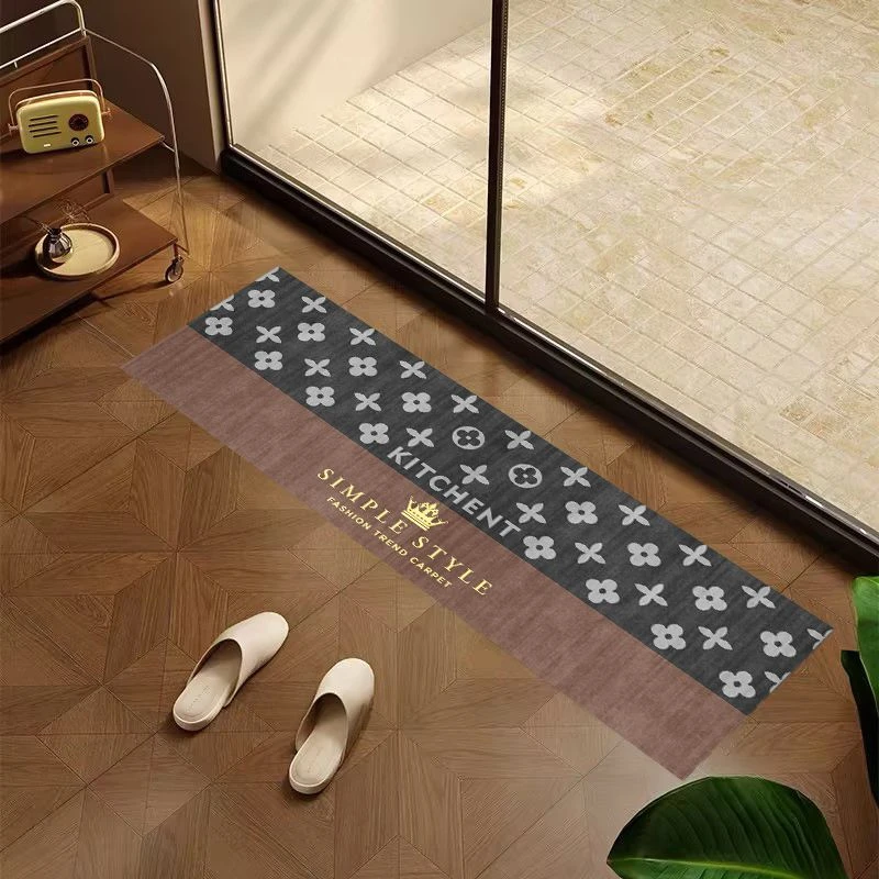 F229【40*120cm】硅藻泥地毯玄关门口入户玄关客厅卧室床边毯地垫