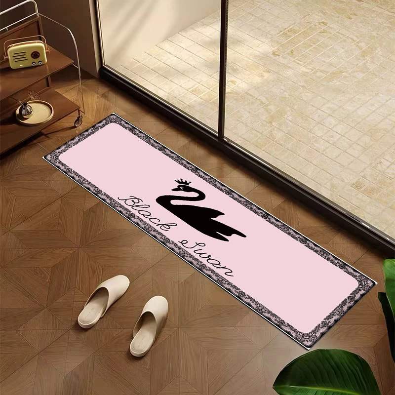 Z374【40*120cm】硅藻泥地毯玄关门口入户玄关客厅卧室床边毯地垫