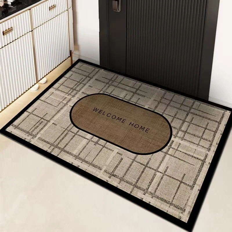 F557【60*90cm】硅藻泥地毯玄关门口入户玄关客厅卧室床边毯地垫