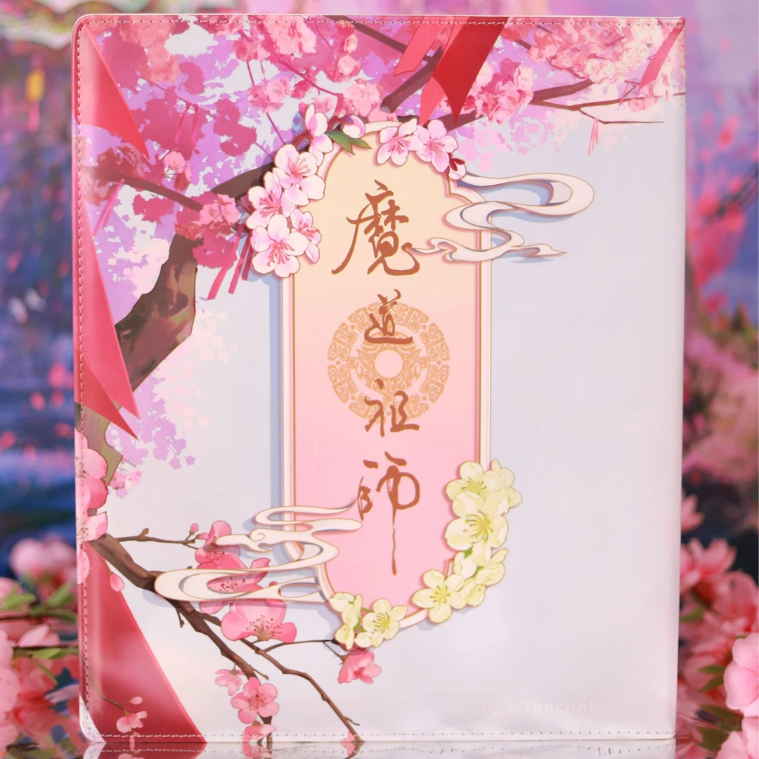 《魔道祖师》动画&遇意 魔道十二月令卡册三合一明信片吧唧书签收纳