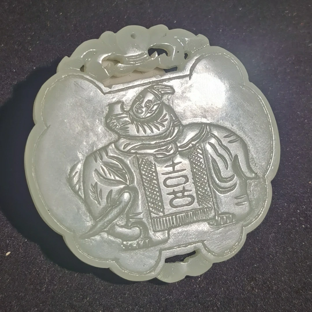 和田玉挂件复古古风纯手工