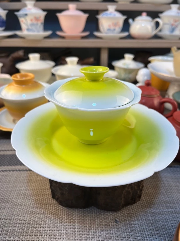 三才盖碗容量120左右