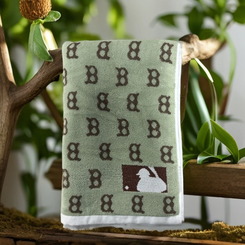 【高端B字母】70*140纯棉浴巾吸水柔软速干不掉毛不掉色轻奢家用