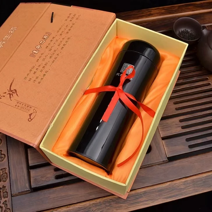 【泡茶精品】高档紫砂杯泡茶杯商务办公礼盒装养身杯大容量送礼