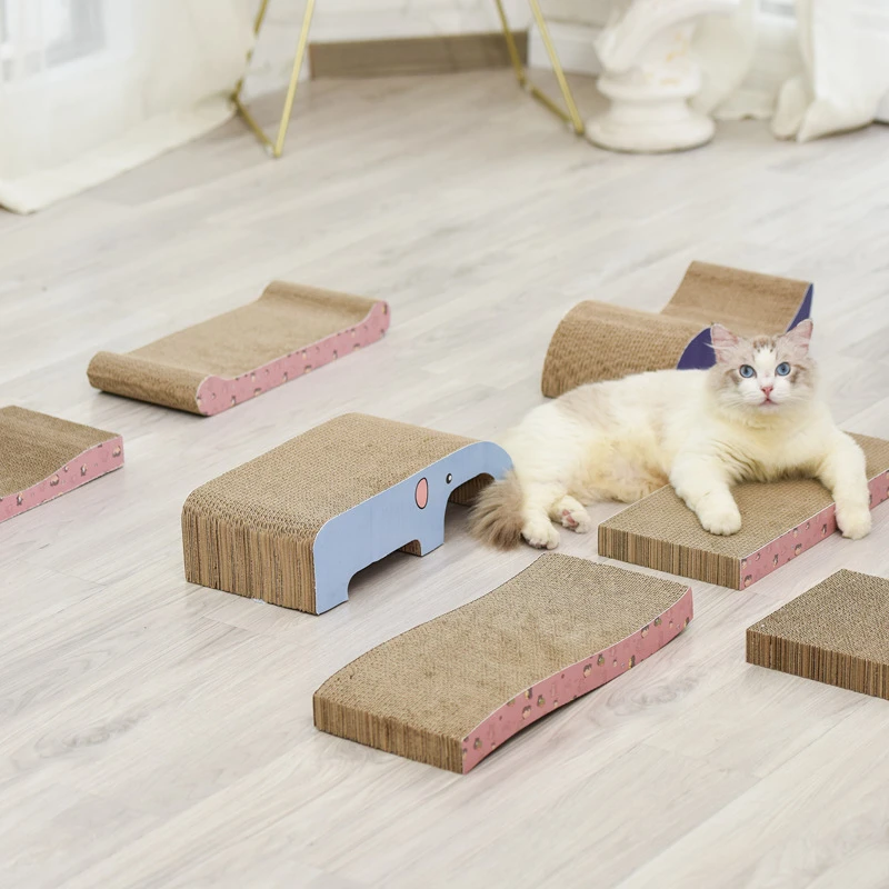 猫抓板磨爪器猫爪板瓦楞纸猫抓垫猫咪玩具磨抓板猫窝玩具猫咪用品
