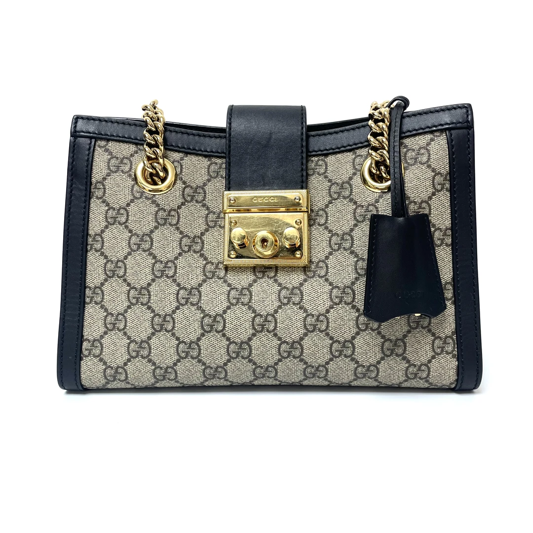 99新 GUCCI/古驰 可乐/古驰黑色 padlock/98新/10902670