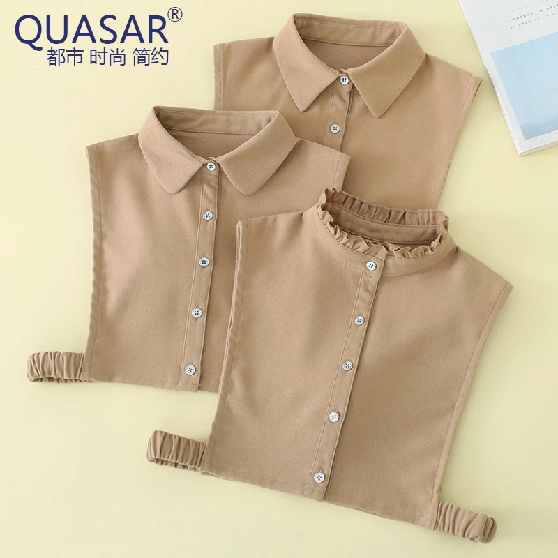 新款韩版假领子女百搭假领春秋冬季高档衬衫衬衣配毛衣卫衣